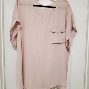 Maurices pink blouse